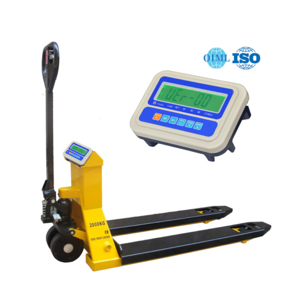 Manual Pallet Truck Scale Rechargeable High Precision
